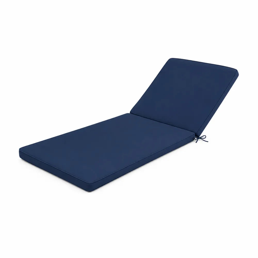 Liegenauflage aus Polyester Blau 200x60x6 cm