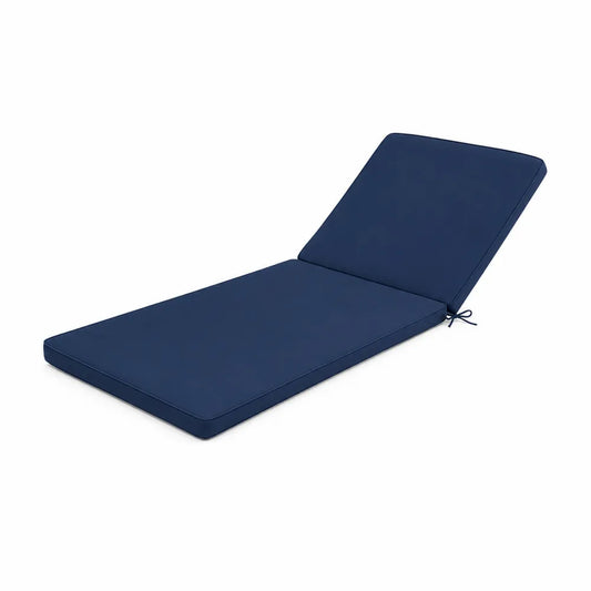 Liegenauflage aus Polyester Blau 200x60x6 cm